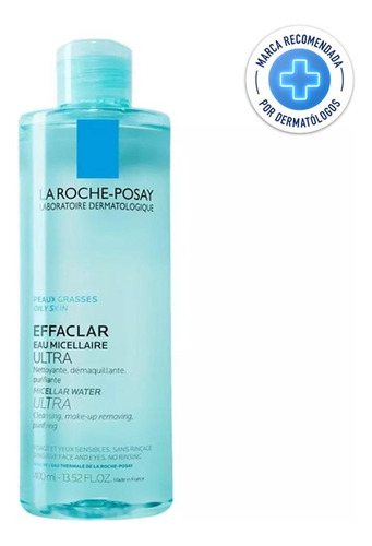 Agua Micelar La Roche-posay Effaclar 400ml Momento De Aplicación Día/noche Tipo De Piel Grasa