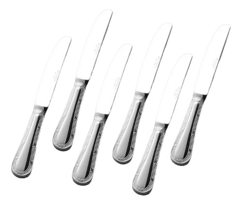 Set X 6 Cuchillo Postre Volf Linea Regency Acero Inoxidable