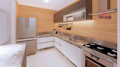 Apartamento Com 3 Dormitórios À Venda, 131 M² Por R$ 899.990,00 - Canto Do Forte - Praia Grande/sp - Ap2005