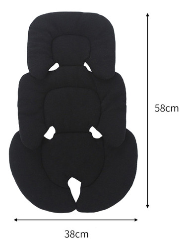 Cojín Para Cochecito De Bebé, Almohadilla Para Negro