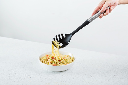 Imagen 4 de 10 de Set 6 Utensilios Con Base Silver Industrial Ilko