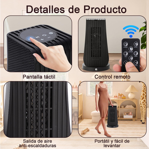 Aquecedor Elétrico Com Interruptor De Sensor Inteligente
