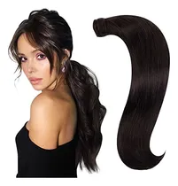 Comprar Estiramiento Real Cola De Caballo Extensiones De Pelo Hct5e