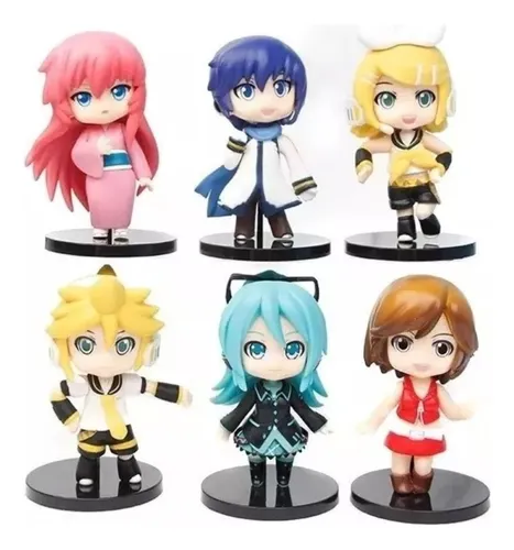 Hatsune Miku Colección X 6 Figuras Kaito Luka En Bolsa