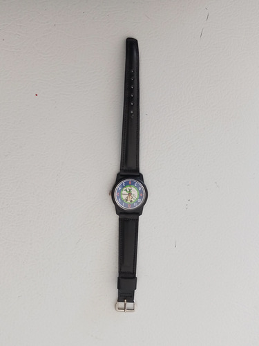 Reloj Lorus Mickey Mouse En Patines Disney Original Quartz Negro (Usado)
