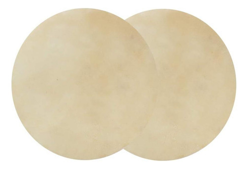 Bongo Drum Head Buffalo 2pcs Faux Cuero Accesorio De Sonido