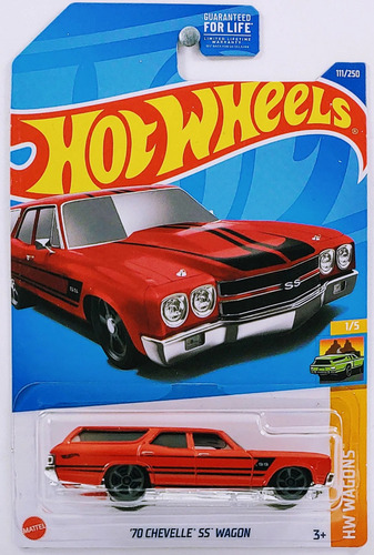 Hot Wheels # 1/5 - '70 Chevelle Ss Wagon - 1/64 - Hcx23