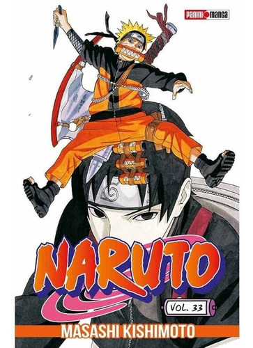 Naruto, De Masashi Kishimoto., Vol. 33. Editorial Panini Manga, Tapa Blanda En Español