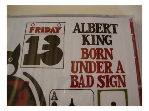 - CD – ALBERT KING - Born Under A Bad Sign – Importado, Lacrado-