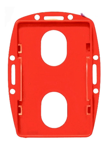 Porta Carnet Plus Rojo, Doble Posición, Doble Cara 400 Unids