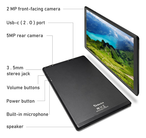 Tableta Byybuo Android 14 101 128gb 6gb Ram