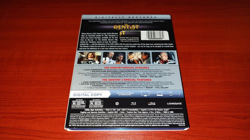 The Dentist Collection 2 Disc Set Bluray C/slipcover (Usado)