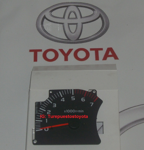Rpm Tacometro Cluster Toyota Machito, Hembrita Nuevo Origina