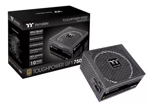 Fuente De Alimentación Para Pc Toughpower 750w 80 Plus Gold