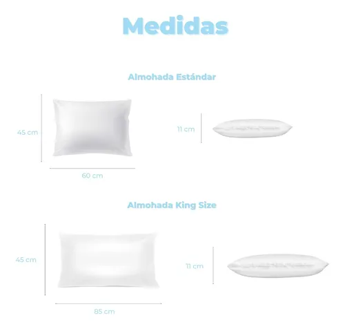 Medida estandar de una almohada new arrivals