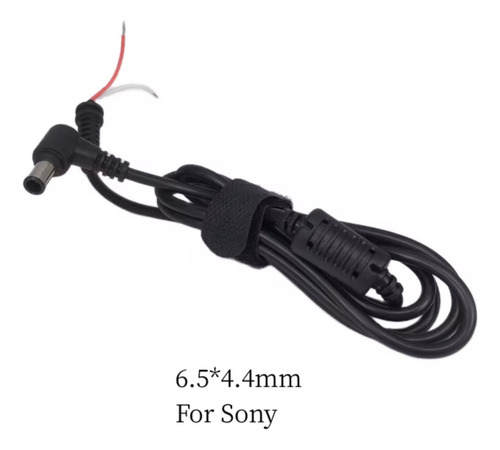 Cable Ficha Respuesto P/ Cargador Notebook Todos Los Modelo Sony 6.5 X 4.4mm