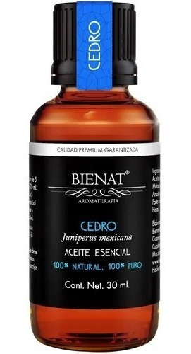 Aceite Esencial De Cedro 30 Ml 100% Natural 100% Puro