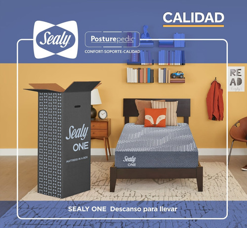 Colchon Matrimonial Sealy One Posturepedic Colchón En Caja