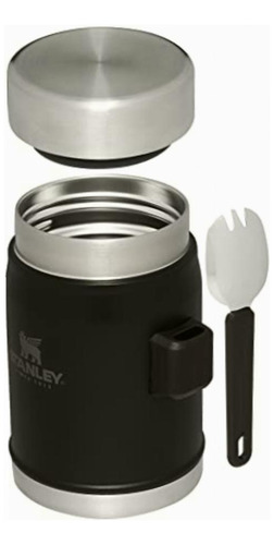 Stanley Classic Legendary Classic Tarro De Comida Clásico + Color Mate negro