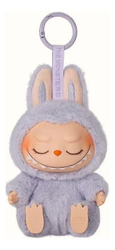 6pcs Labubu Macaron Monsters Vinilo Peluche Llavero