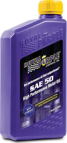 Royal Purple 01050 Aceite Sintético Para Motor Sae 50 De Alt