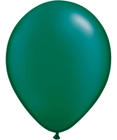 Qualatex Globo Color Verde Esmeralda Perlado 11  100 Unidad