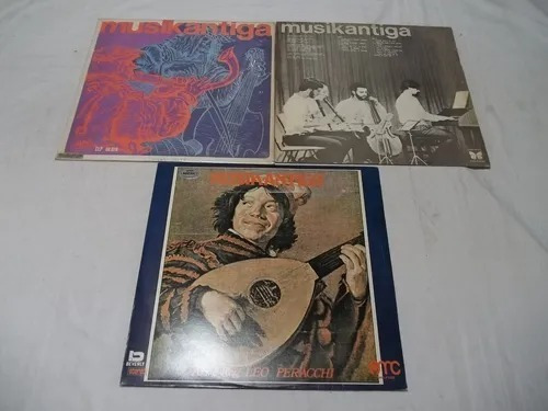 Lp Vinil - Conjunto Musikantiga - 3 Discos