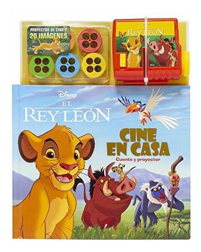 El Rey León. Cine En Casa: Cuento Y Proyector (disney. El Re