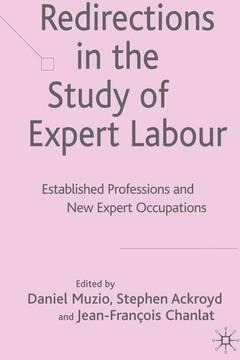 Redirections In The Study Of Expert Labour - Daniel Muzio