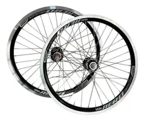 Comprar Par De Rodas Aero Pu002Fbicicleta Aro 20 Cubo Rolamento Alumínio