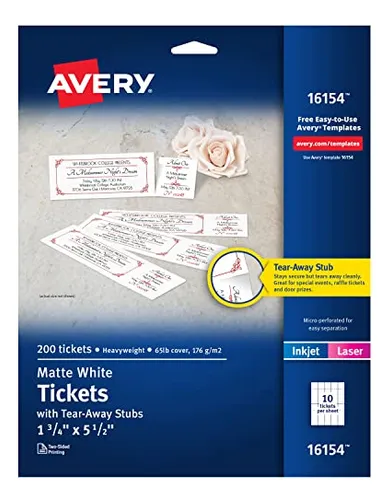 comprar Avery Etiquetas Adhesivas Blancas