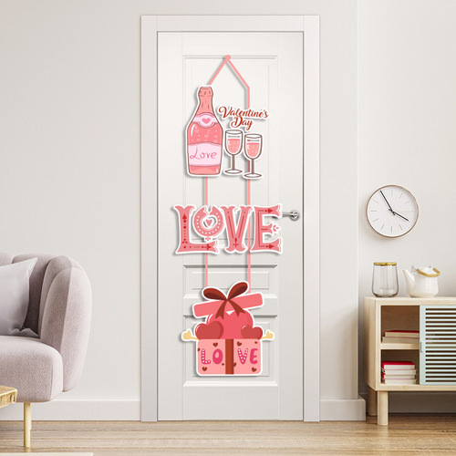 1 Juego De 3 Decoraciones For Fiesta De San Valentín Con