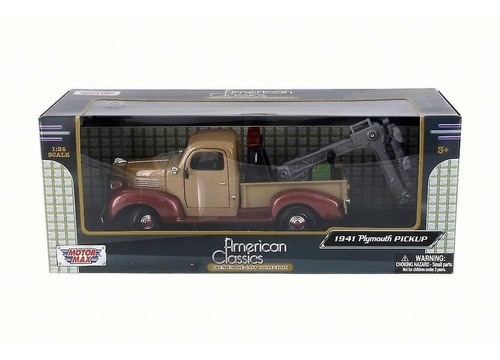 Ford Plymouth Pickup 1941 1/24 Motor Max A4055 Milouhobbies 