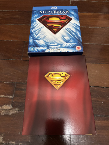 Box Superman The Motion Pictures Anthology 8 Bds- Importado (Usado)