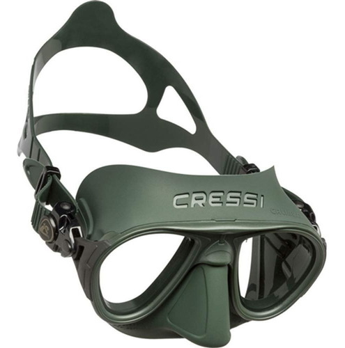 Visor Cressi Mascara Para Apnea Calibro Verde / Verde Cressi