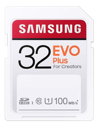 Memoria Samsung Evo Plus Sdhc 32gb Mb-sc32h/am