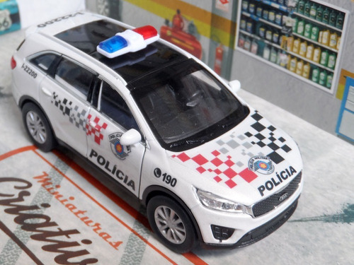 Miniatura Kia Sorento Polícia Militar Pm Sp - Atual