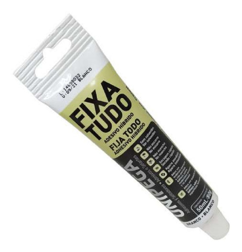 Cola Fixa Tudo Unipega 50ml/85 Gr Tampa Vidro P/lavadora