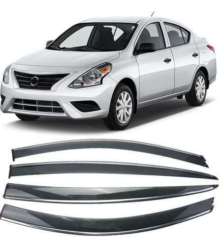 Protectores De Lluvia Adecuados Para Nissan Versa, Visera De