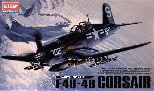 Academy 12267 F4u-4b Corsair Escala 1/48