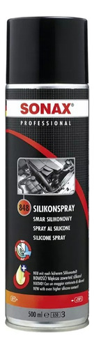 Sonax Spray Silicona Lubricante Protector Plastico Burletes