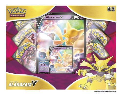 Card Game Pokémon Box Alakazam V Copag