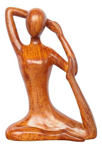 Figura De Resina De Estatuilla De Yoga Femenina, Esculturas