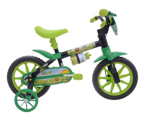 Bicicleta Aro 12 Masculina Nathor Lion Com Rodinha De Apoio