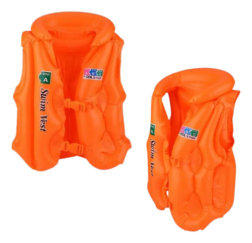 Chaleco Salvavidas Niños Flotador Inflable Seguridad Talla L