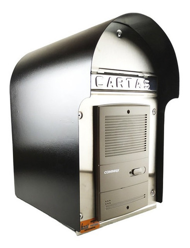 Imagen 2 de 9 de Buzon Cartero Con Poste + Portero Electrico Commax Dp-101la