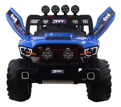 Carro Elétrico Super Cross 4x4 Azul 12v - Zippy Toys 9018