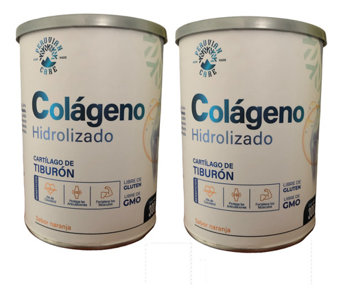 Colágeno Hidrolizado - Cartílago De Tiburón - Pack X2