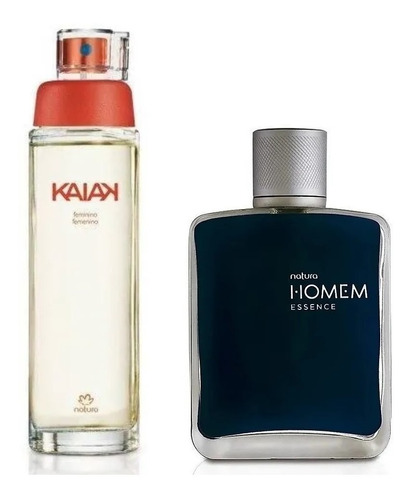 Kaiak Clasico Femenino + Homen Essence Masculino Natura