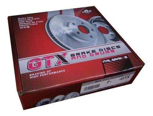 Discos De Frenos Delanteros Samsung Sm3 2004-2013 Gtx/par